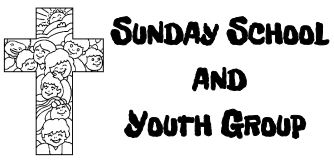 Sunday school and youth group